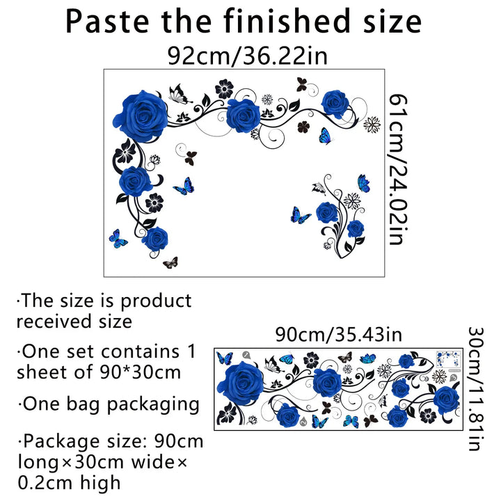Large African Tropical Tree Wall Stickers