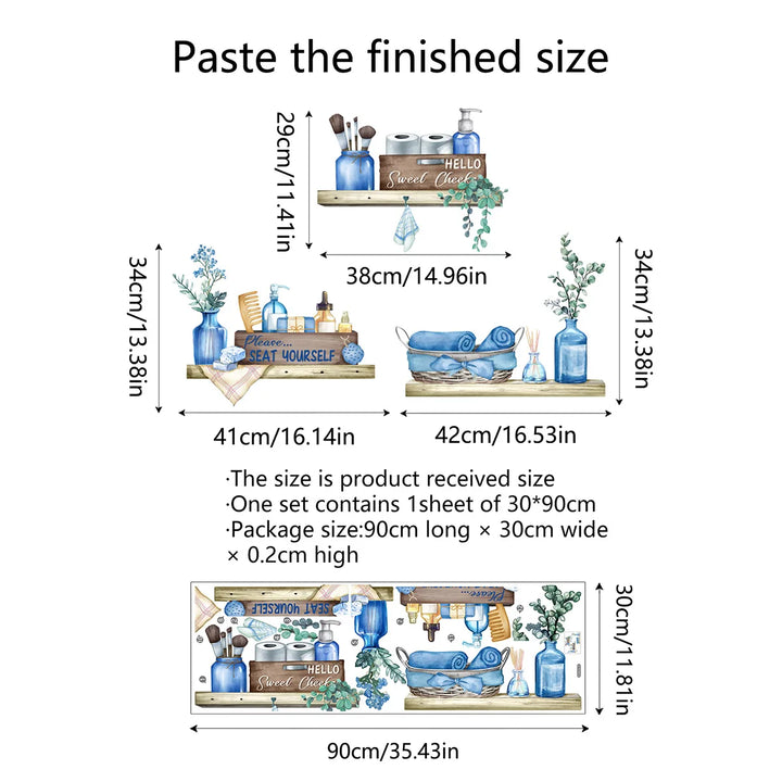 Large African Tropical Tree Wall Stickers