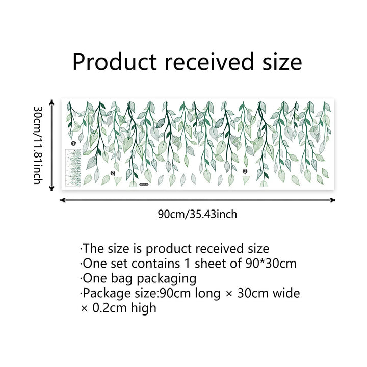 Large African Tropical Tree Wall Stickers